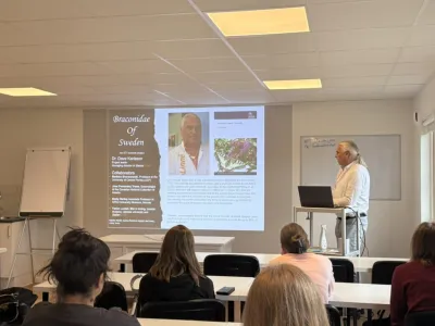 Taxonomic workshop on Hymenoptera and Diptera completed at Station Linné